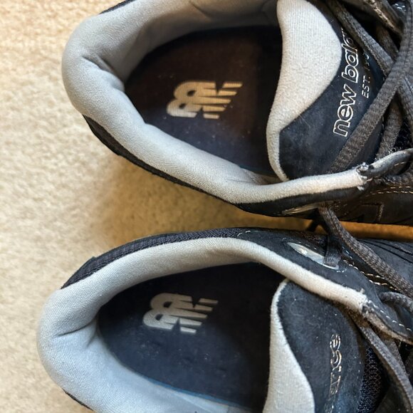 New Balance 928 v3 Women's Suede Walking Shoes Size 9.5 Navy Blue WW928NV3 - Picture 8 of 9